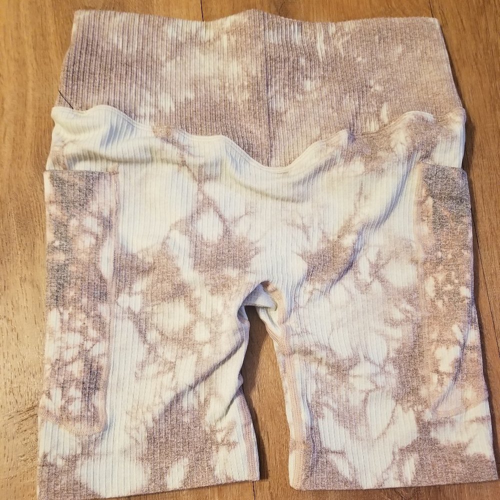 Mono B tie dyed biker shorts size small NWOT